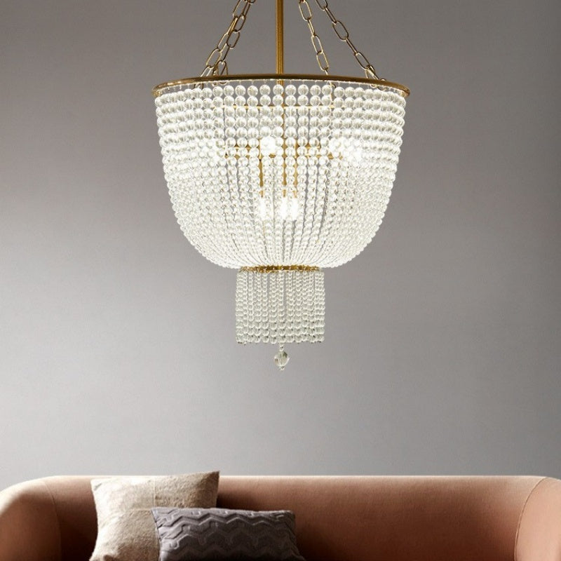 Alessio Modern LED Chandeliers Gold Crystal Living Room/Bedroom 