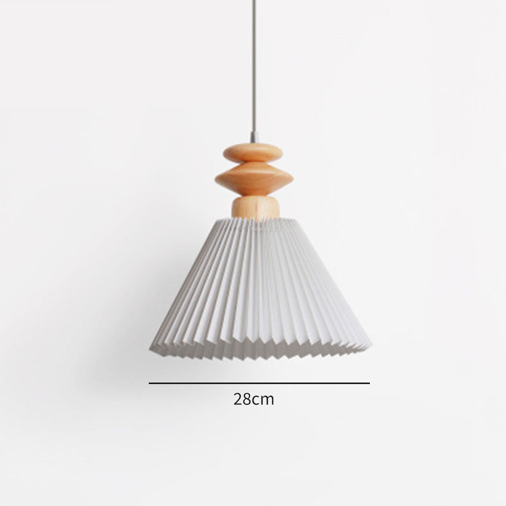 Creative Pleated Pendant Light for Kitchen Island