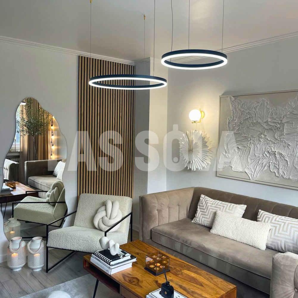 Arisha Pendant lamp Tir-Circle, Living room/Bedroom 