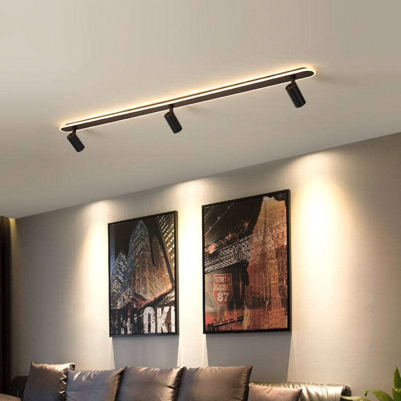 LED Loftslampe 120/150 cm, Aluminiumsspot til Gang & Stue