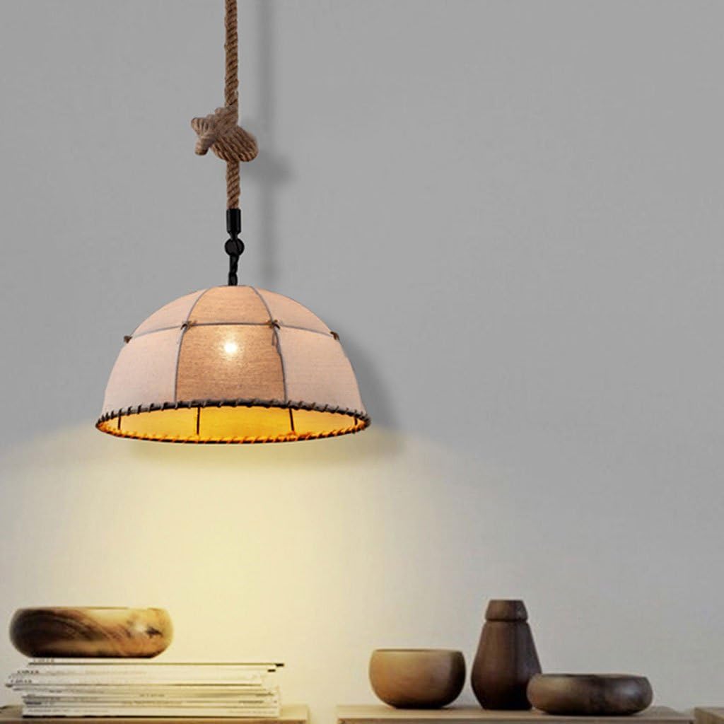 Renée Industri LED pendant lamp Metal/Rope Living room/Bedroom 