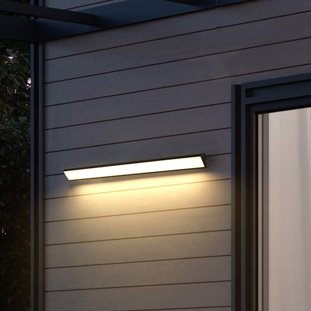 Edge Triangular Outdoor Wall Lamp with, L 40/80/100CM