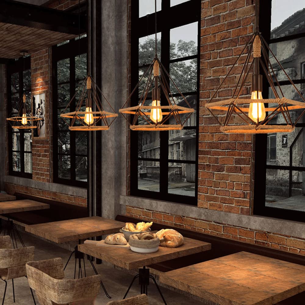 Epoch Modern Pendant Lamp Black Metal Kitchen/Cafe/Living Room