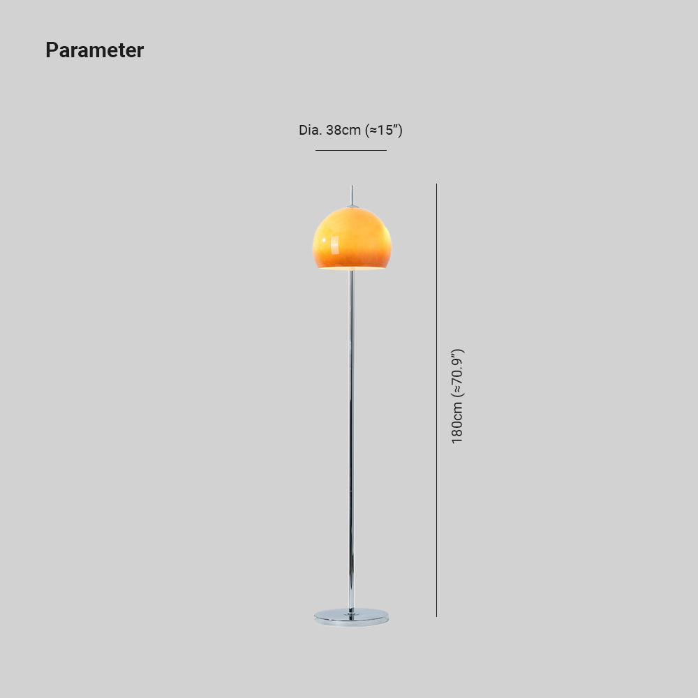 Salgado Solnedgang Gulvlampe 3 Farvetemperatur Omskiftelig, Gradient Farve