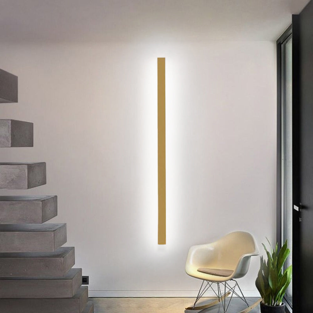 Edge Minimalist Linear Wall Lamp, 3 Color, L 60CM/80CM/100CM/120CM 