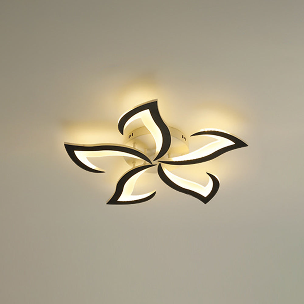 LED Acrylic Panel Chandelier Modern Geometric Modeling Design Ceiling Lamp - Las Sola-DK