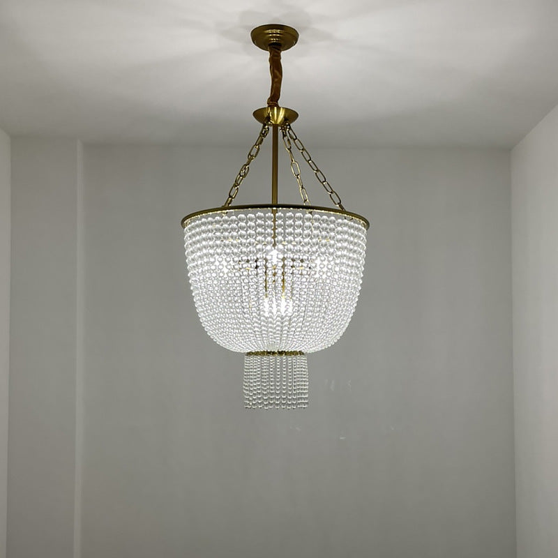 Alessio Moderne LED Lysekroner Guld Krystal Stuen/Soveværelset
