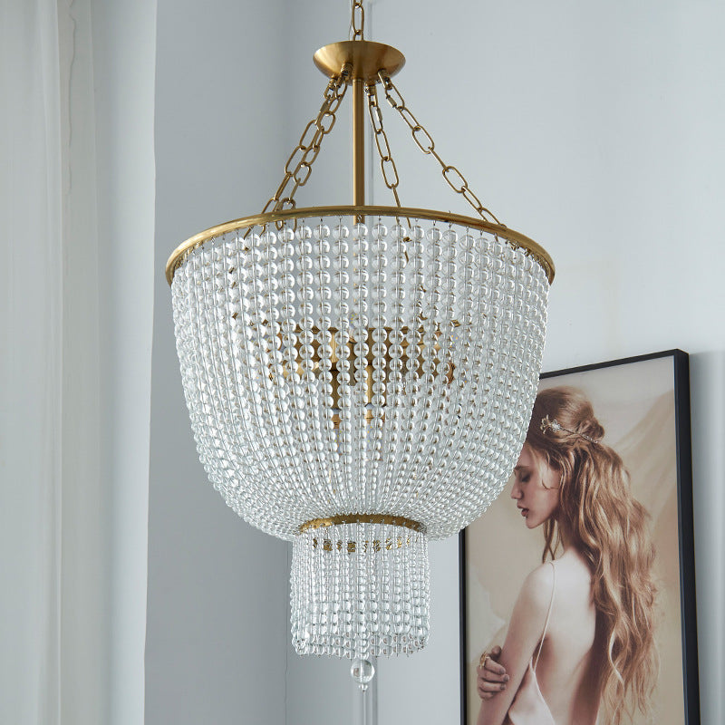 Alessio Modern LED Chandeliers Gold Crystal Living Room/Bedroom 