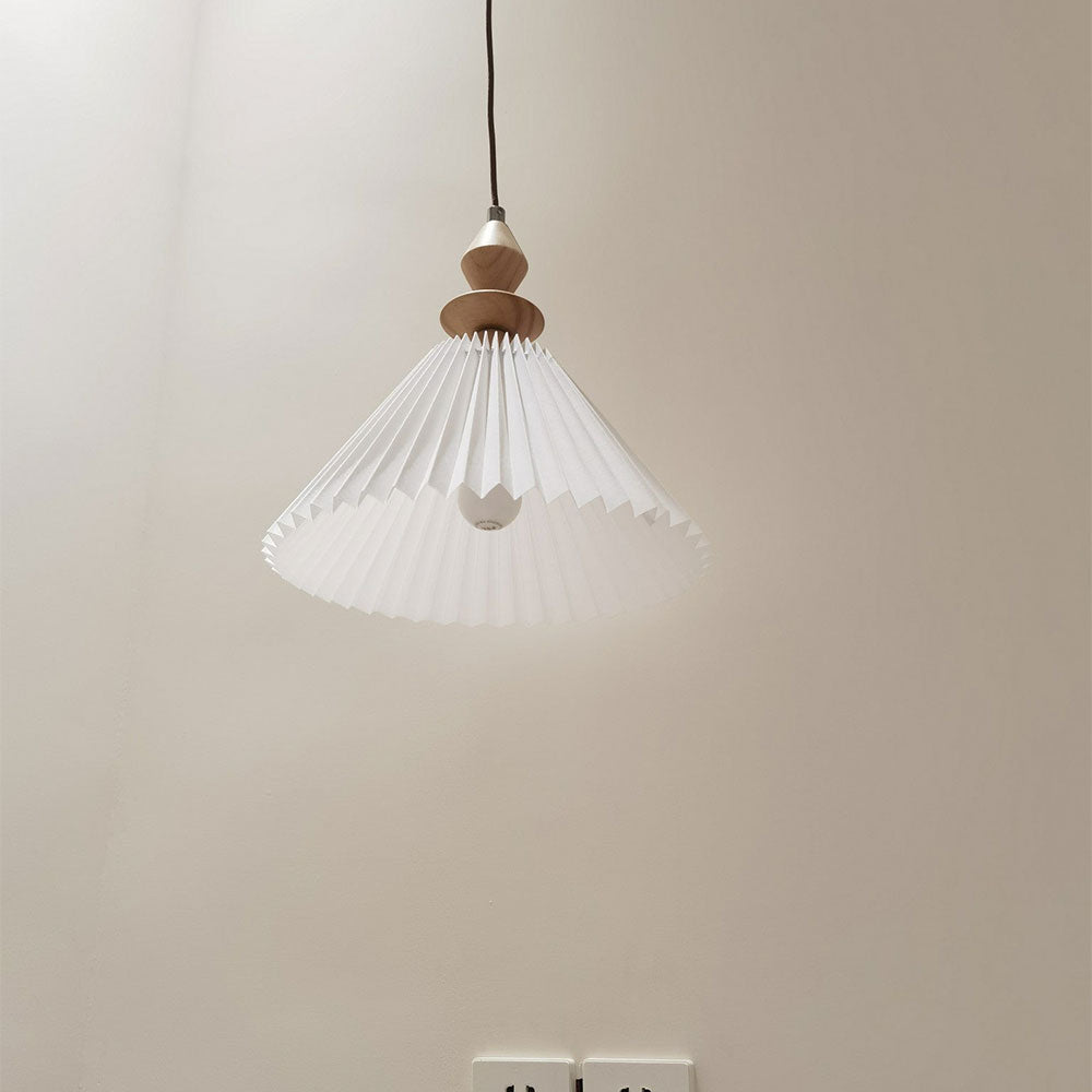 Creative Pleated Pendant Light for Kitchen Island