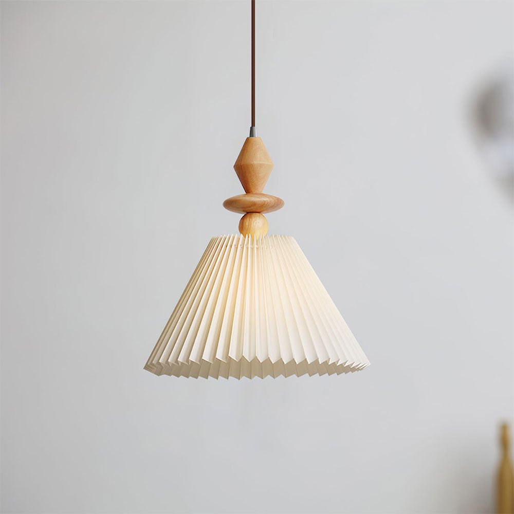 Creative Pleated Pendant Light for Kitchen Island