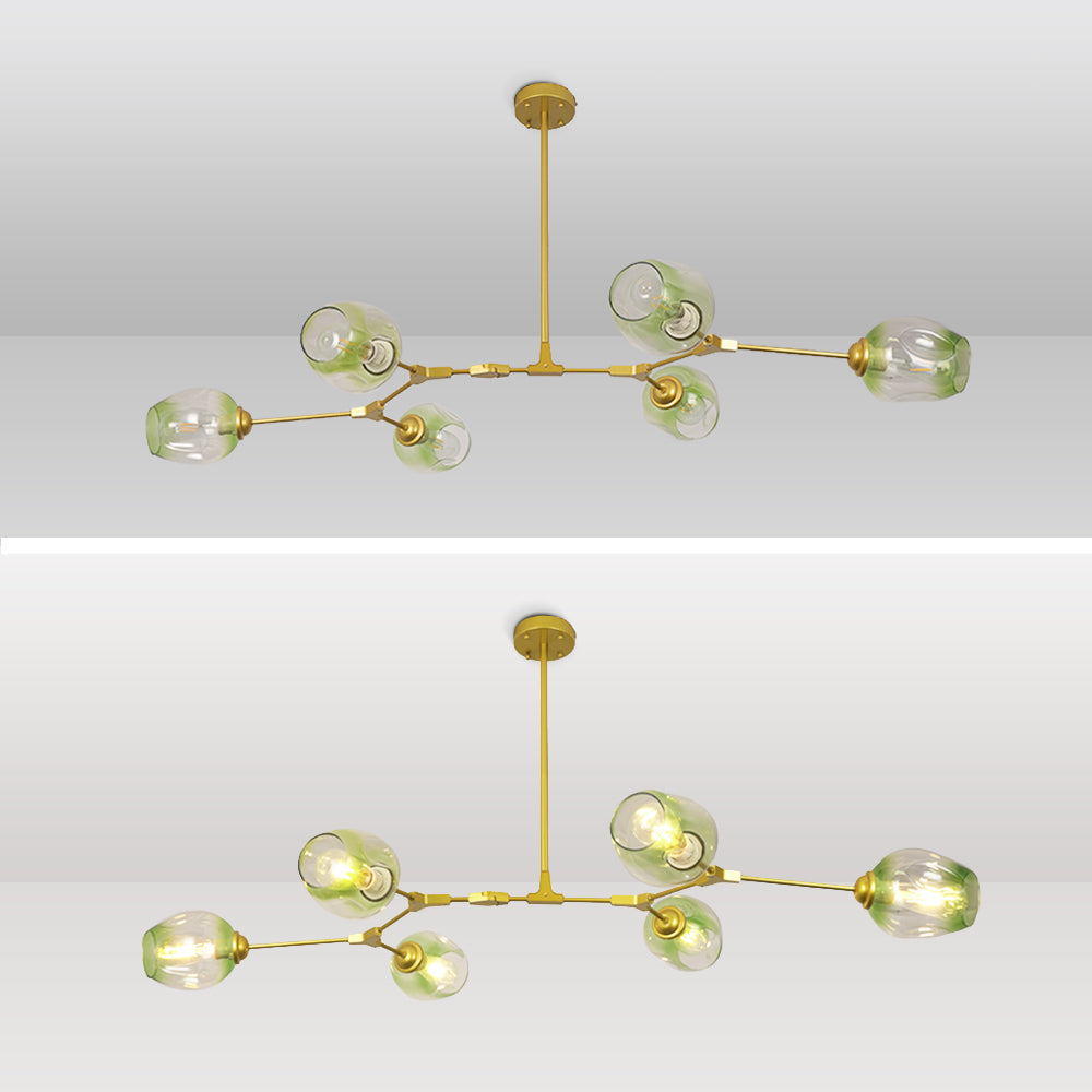 Nordic Molecular Træ Hængende Pendellampe, Glas