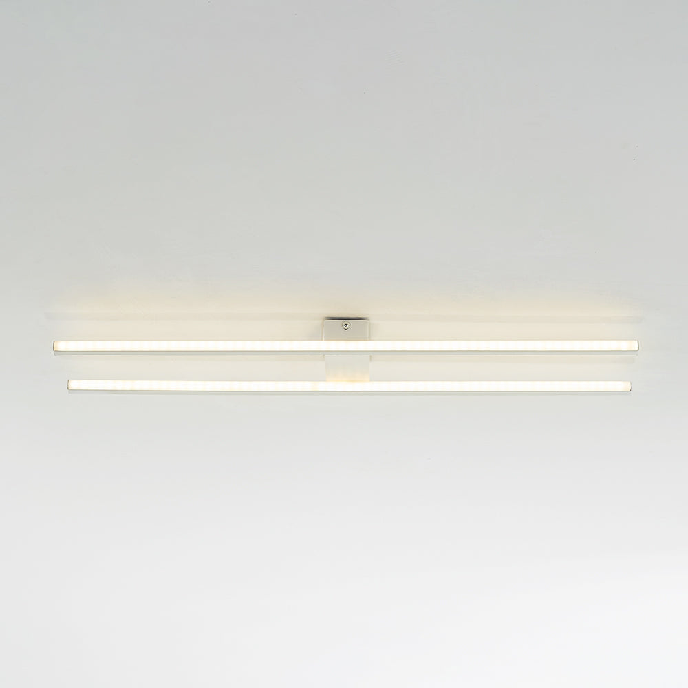 Modern linear ceiling lamp for hallways