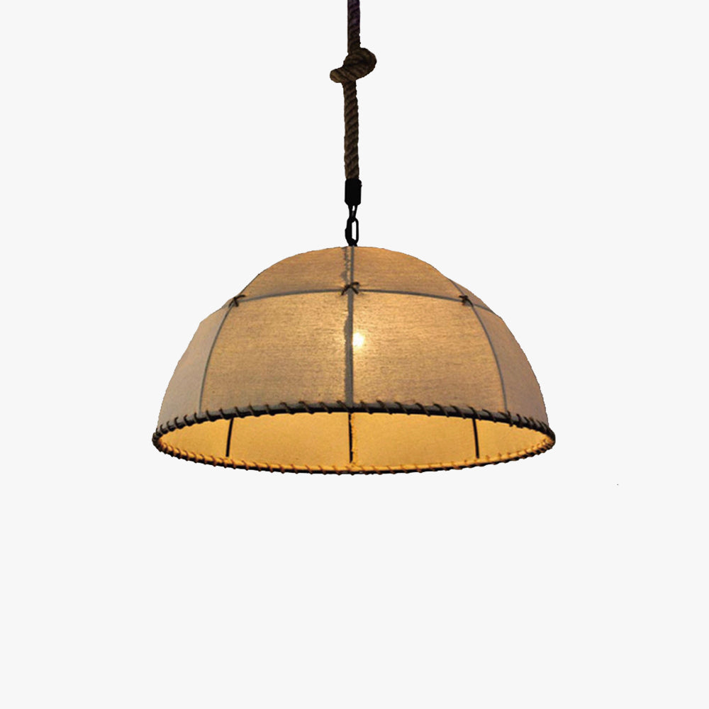 Renée Industri LED pendant lamp Metal/Rope Living room/Bedroom 