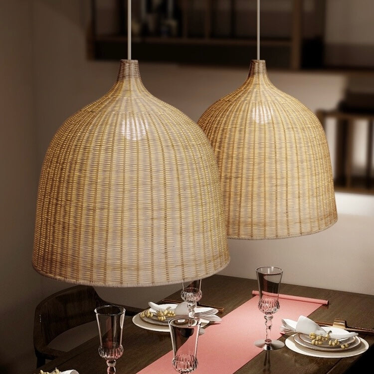 Muto Modern Rattan Pendant Lamp Dining Room/Wall Lamp 