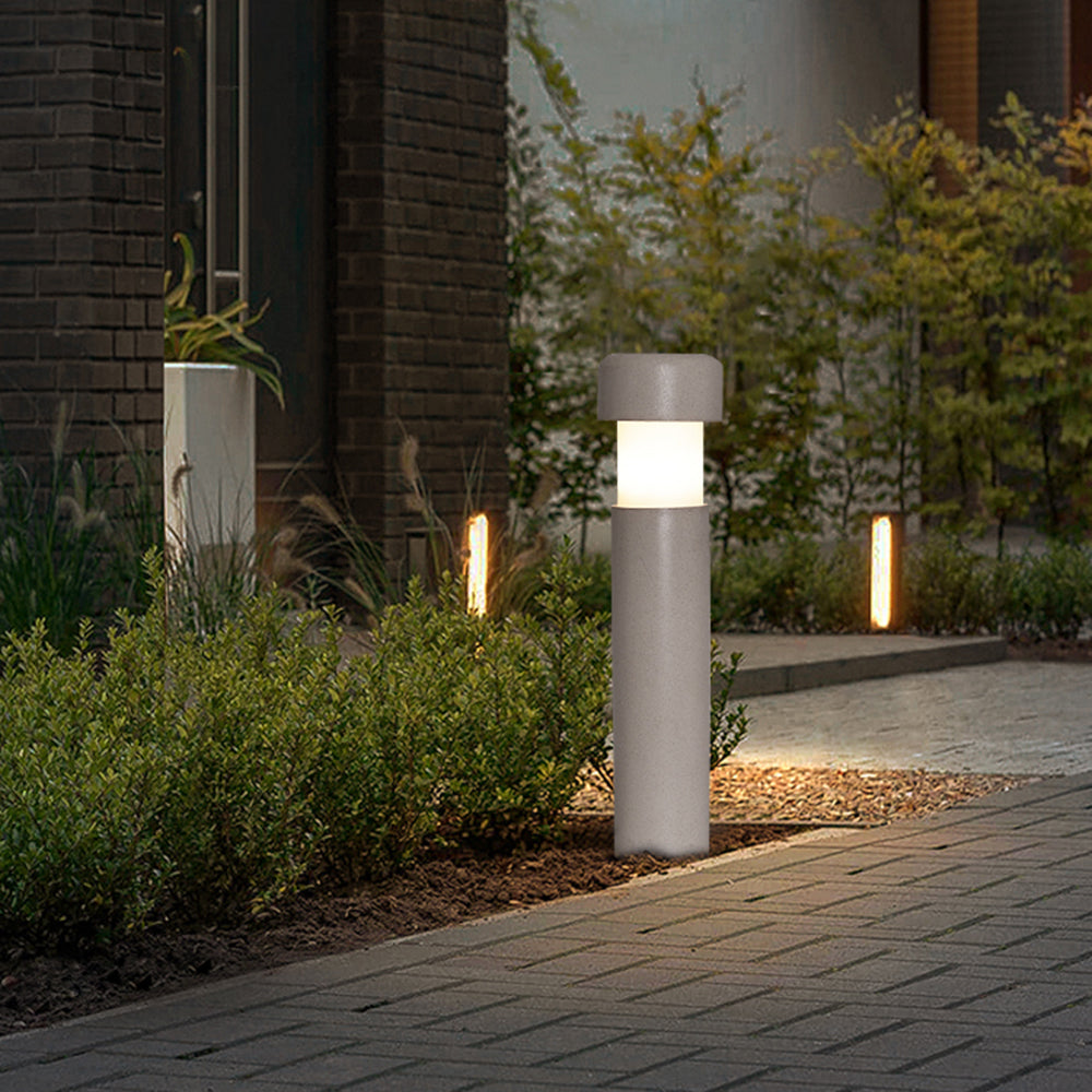 Orr Minimalist Gray Outdoor Path Lighting 