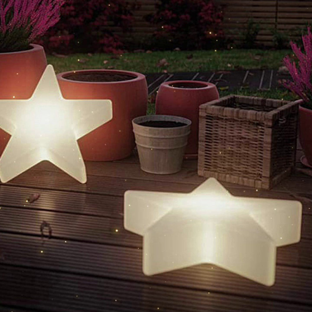 Minori Star-shaped Outdoor Floor Lamp, L 20/30/40/60CM