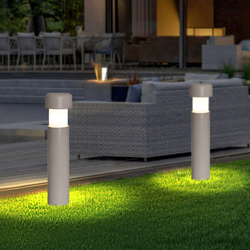 Orr Minimalist Gray Outdoor Path Lighting 