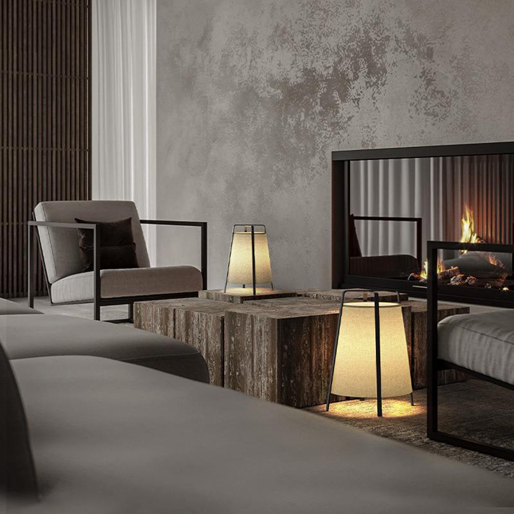 Renée Modern Minimalist Fabric Floor Lamp, Bedroom/Living Room