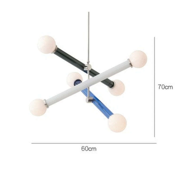 Avi Pendellampe Adjustable, Metal & Glas, 3 Farve