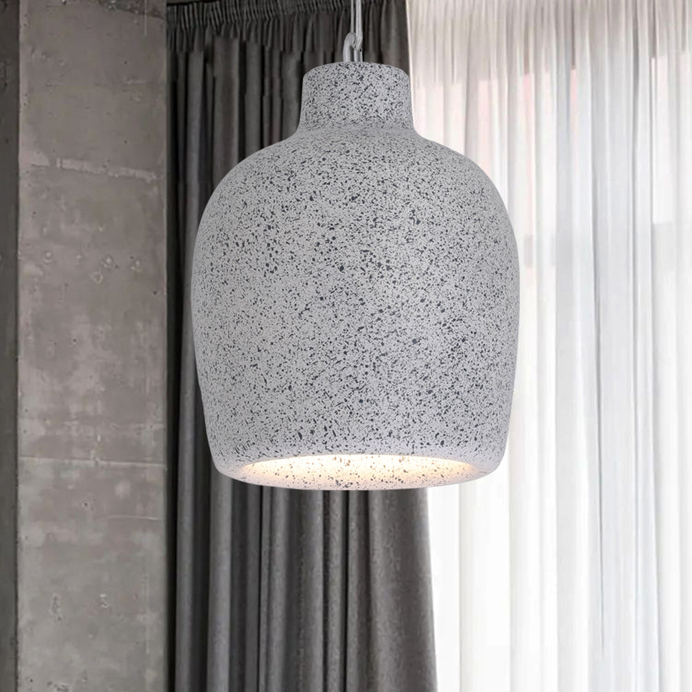 Byers Jar-shaped Pendant Lamp, Resin, DIA 30CM, 4 Colours 