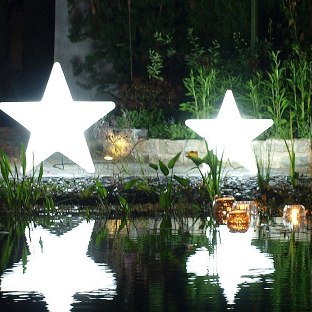 Minori Star-shaped Outdoor Floor Lamp, L 20/30/40/60CM