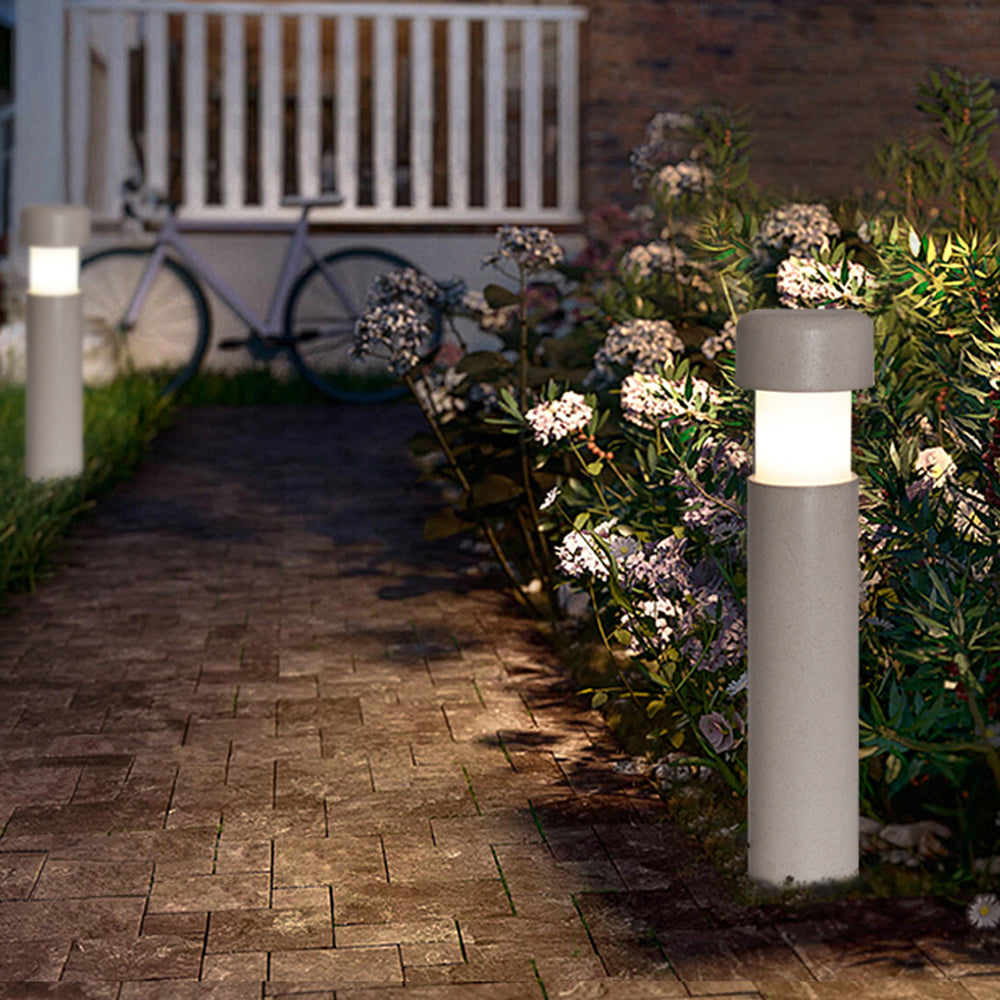 Orr Minimalist Gray Outdoor Path Lighting 