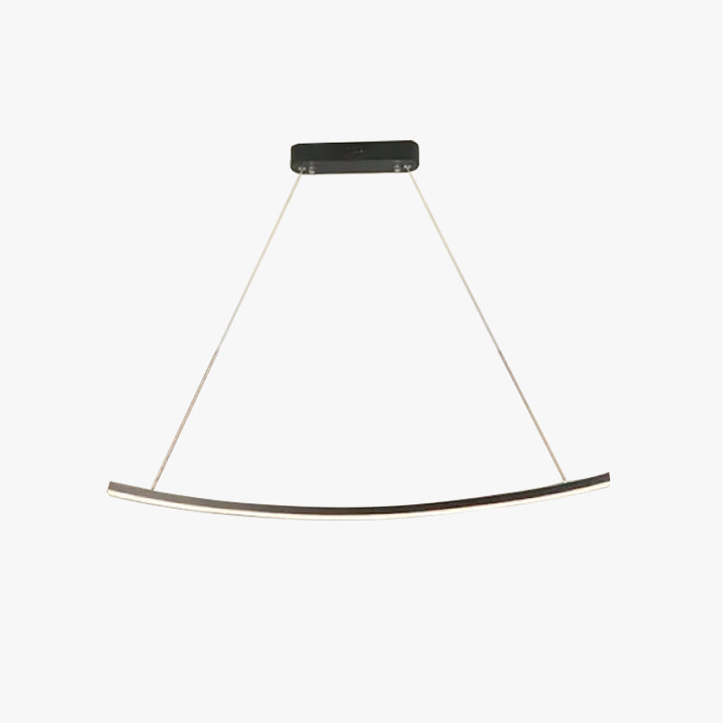 Modern, simple pendant lamp in aluminum Chandeliers