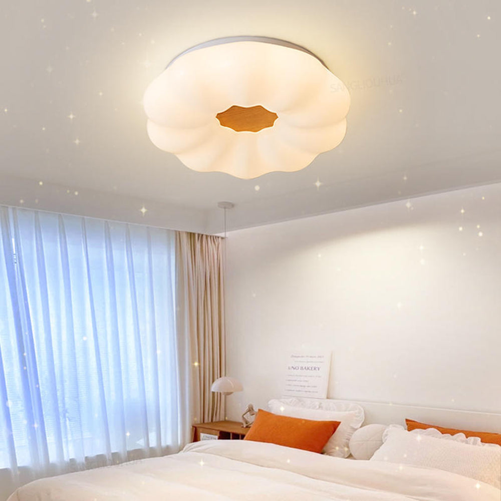 Ozawa Ceiling lamp Dimmable, Wood