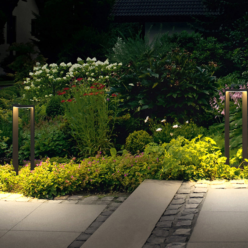 Orr Minimalist, Right-angled Outdoor Path Lighting, L 40/60/80CM 