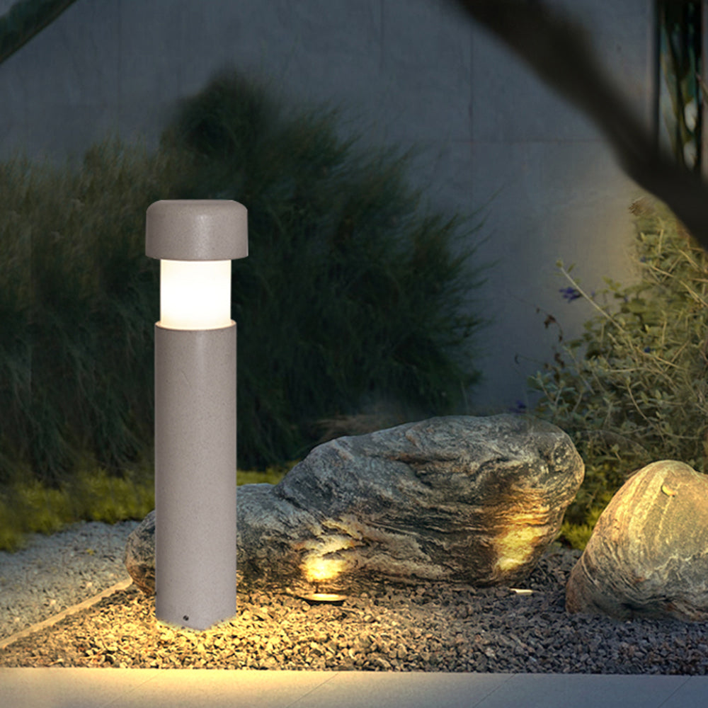 Orr Minimalist Gray Outdoor Path Lighting 