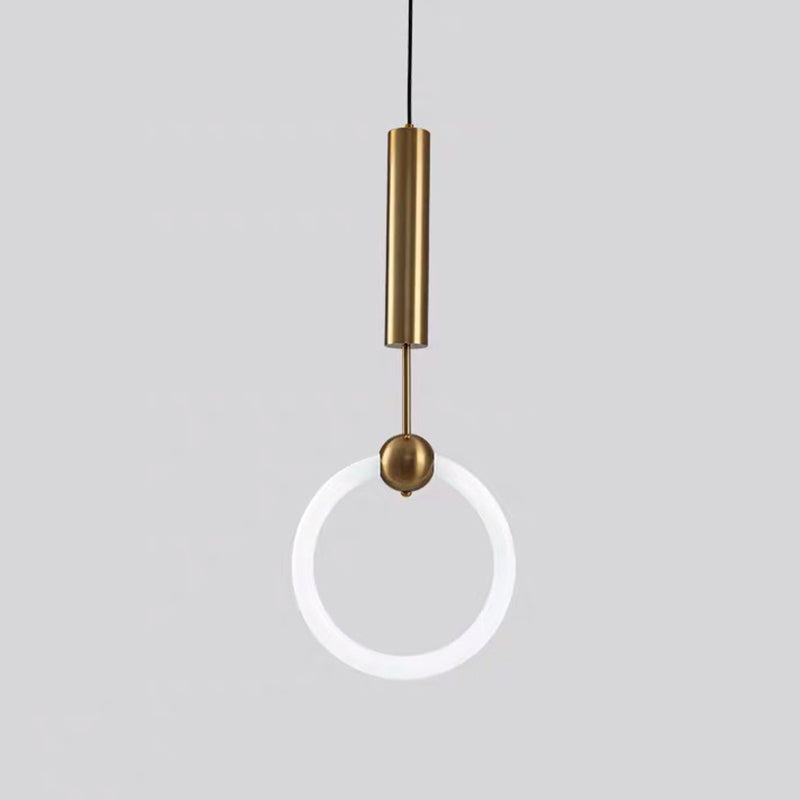 Cooley Pendant Lamp 3 Style, Metal&amp;Acrylic, Living Room/Bedroom 