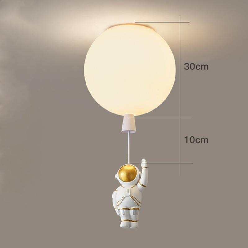 Fateh Astronaut-ballon  Loftslampe L 20/25/30/35cm - Las Sola-DK