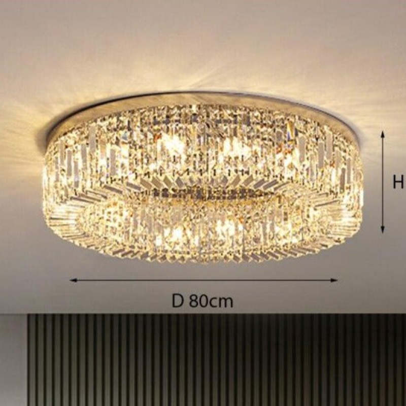 Marilyn Modern Crystal LED Chandeliers Gold Lighting Decoration