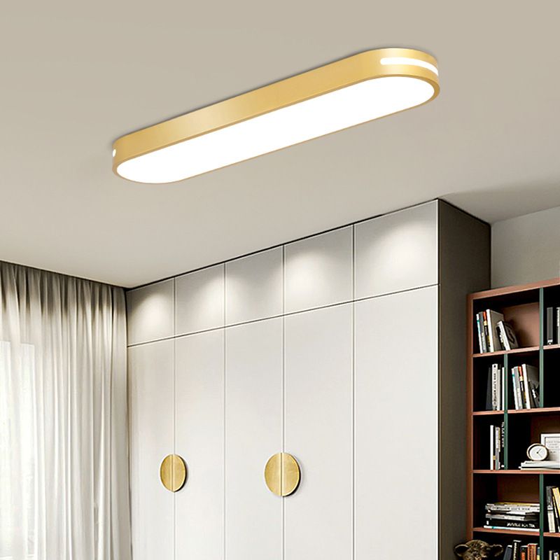 Quinn Oval Ceiling Lamp, 4 Colours