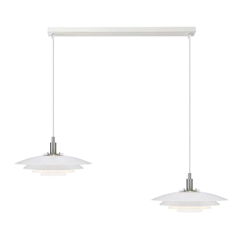 Carins Cluster White Pendant Lamp, 1/2/3 Heads 