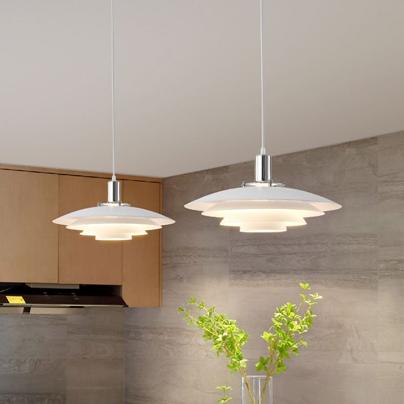 Carins Cluster White Pendant Lamp, 1/2/3 Heads 