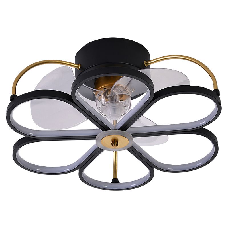 Hana Ceiling Fan with Light, 3 Style, DIA 50CM