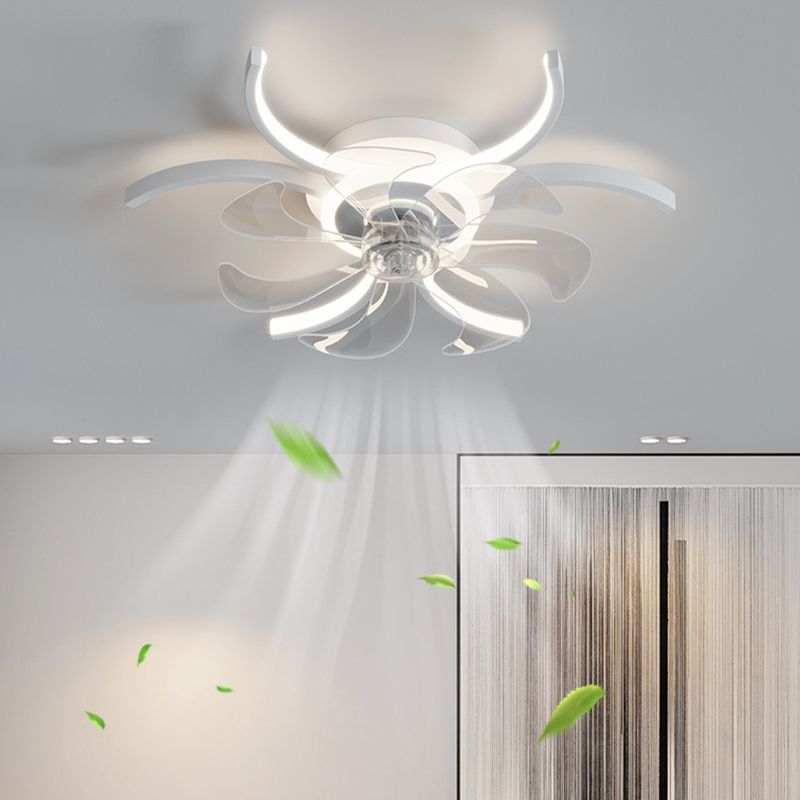 Lacey Ceiling Fan with Light, 4 Style, DIA 52CM