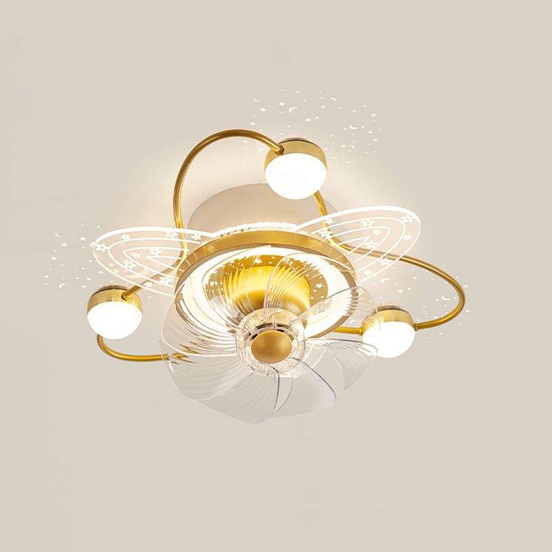 Madina Ceiling Fan with Light, 6 Style, DIA 55/60CM 