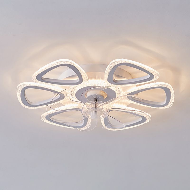 Hana Ceiling Fan with Light, 8 Style 