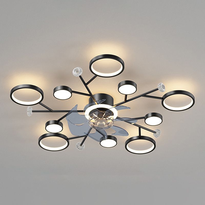 Weiss Ceiling Fan with Light, 2 Colour, DIA 68/88/107cm 