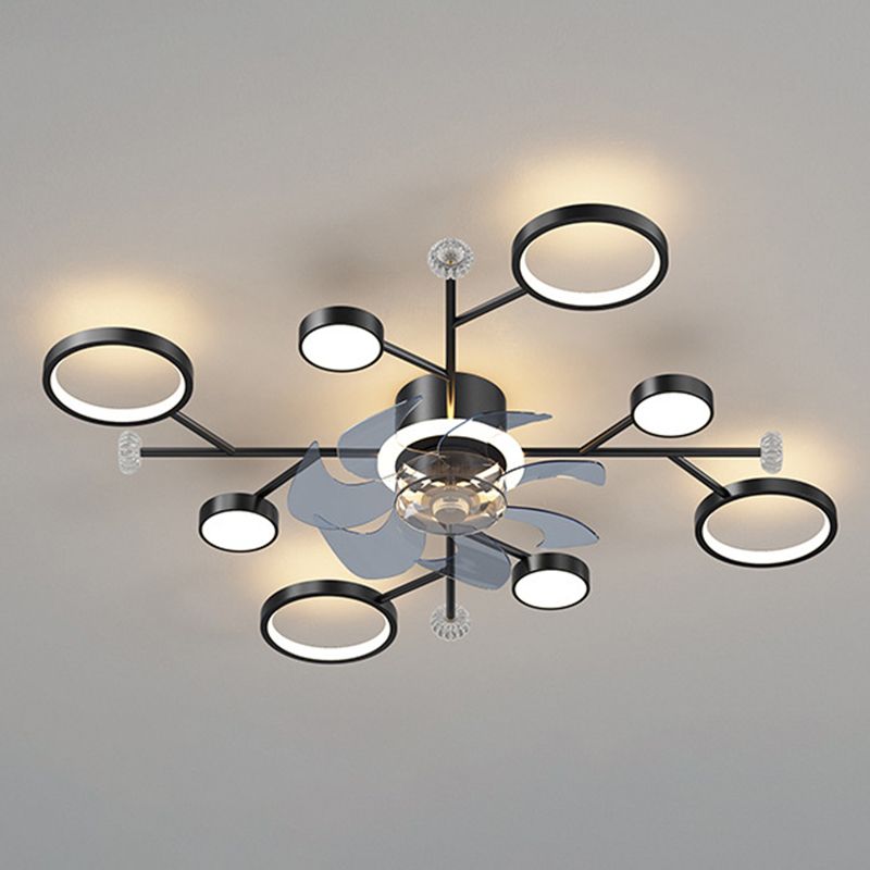 Weiss Ceiling Fan with Light, 2 Colour, DIA 68/88/107cm 