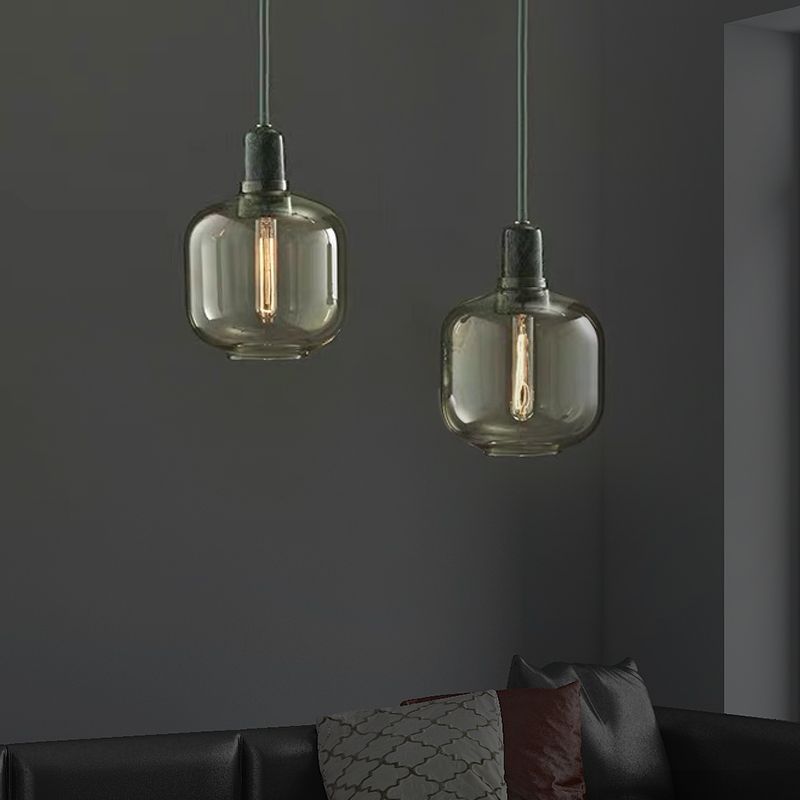 Hailie Cylinder Pendant Lamp, 2 Colours, DIA 11CM/17CM