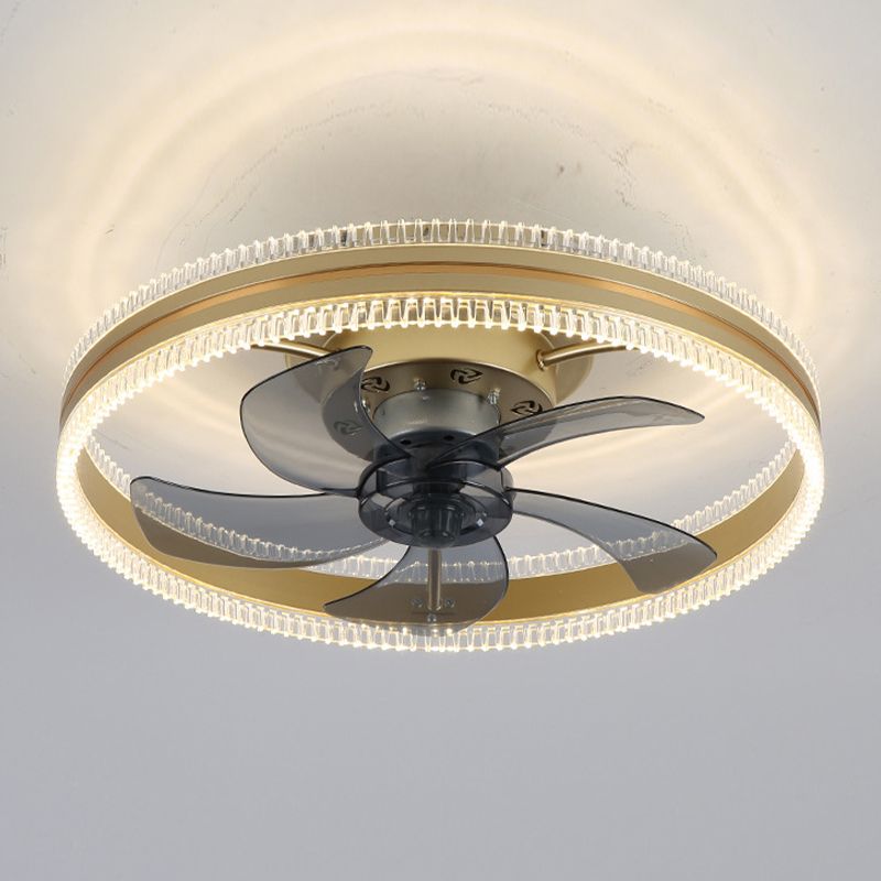 Kirsten Double-light Ceiling Fan with Light, 4 Colour, DIA 50CM