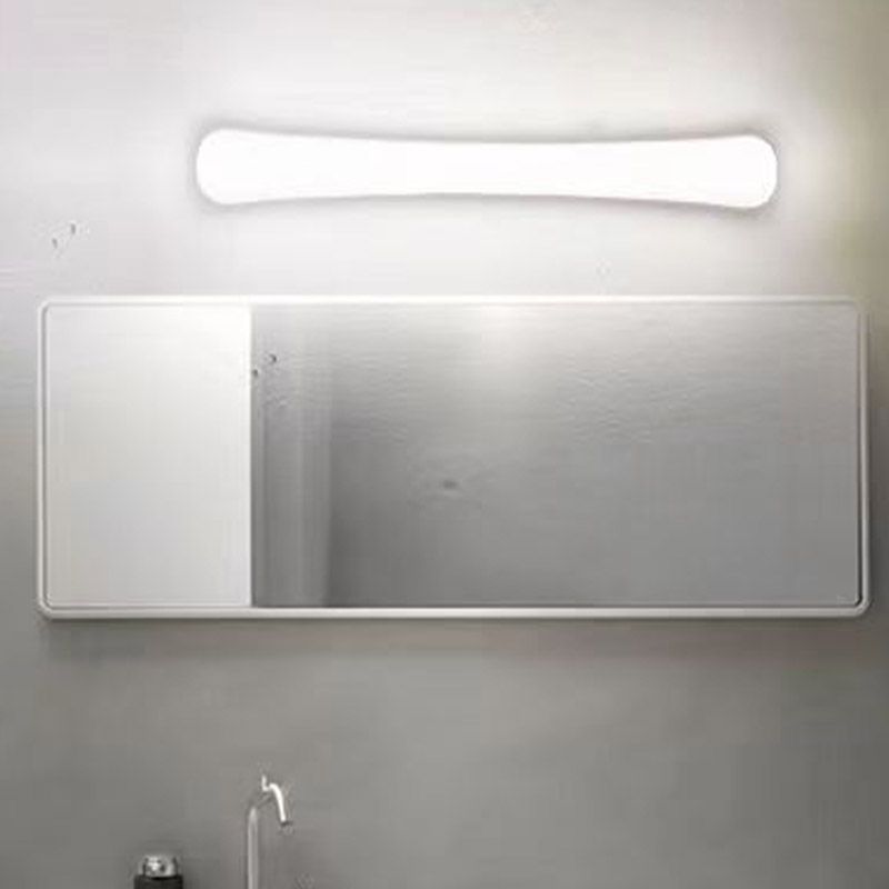 Edge White Mirror Lamp for Bathroom, L 30CM/40CM/60CM 