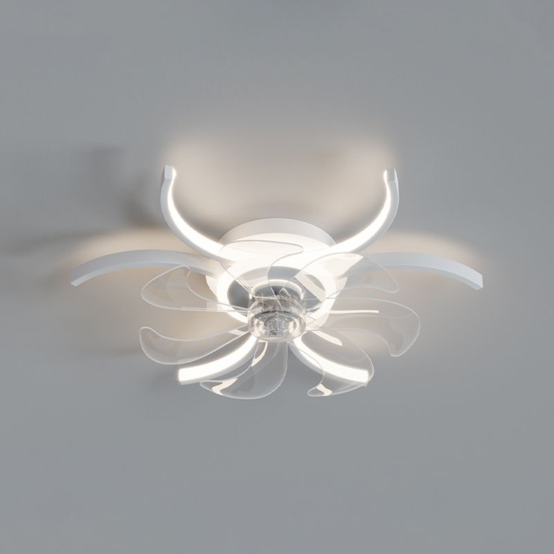 Lacey Ceiling Fan with Light, 4 Style, DIA 52CM