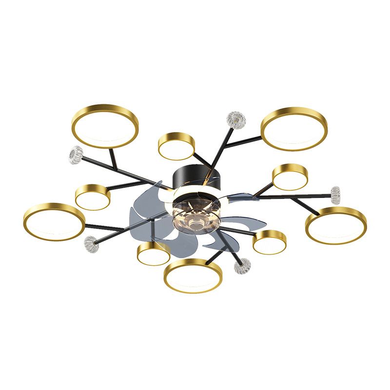 Weiss Ceiling Fan with Light, 2 Colour, DIA 68/88/107cm