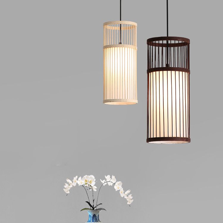 Ozawa Cylinder Pendant Lamp, 2 Colours, D 17CM/18CM 