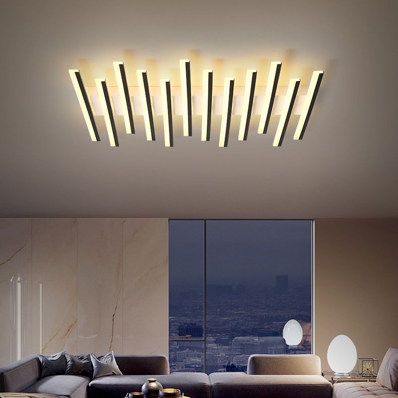 Quinn Linear Ceiling Lamp, 12/15 Light 