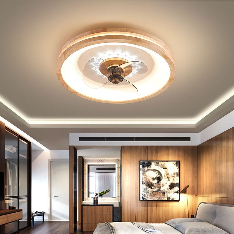Ozawa Double-light Ceiling Fan with Light, 4 Style, DIA 50CM 